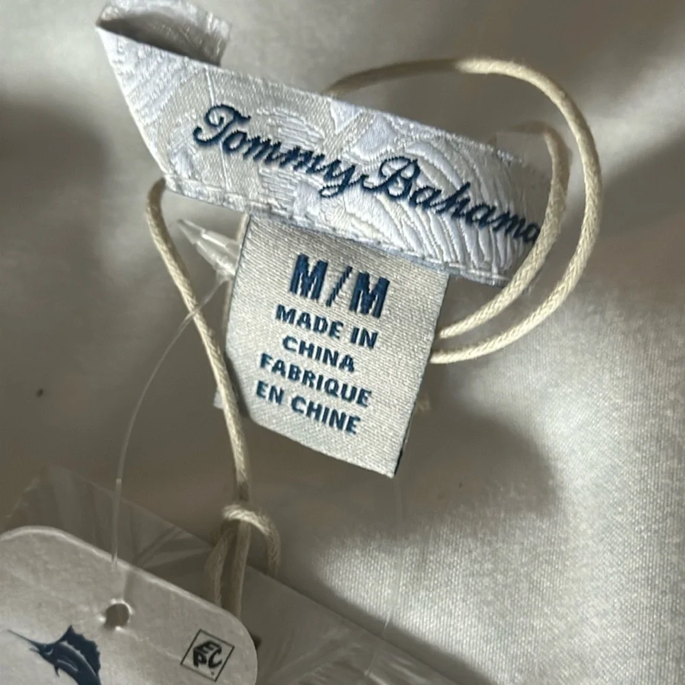 NWT Tommy Bahama dress Texas Tech size Medium black Ruffled Linen Collegiate - Picture 10 of 10